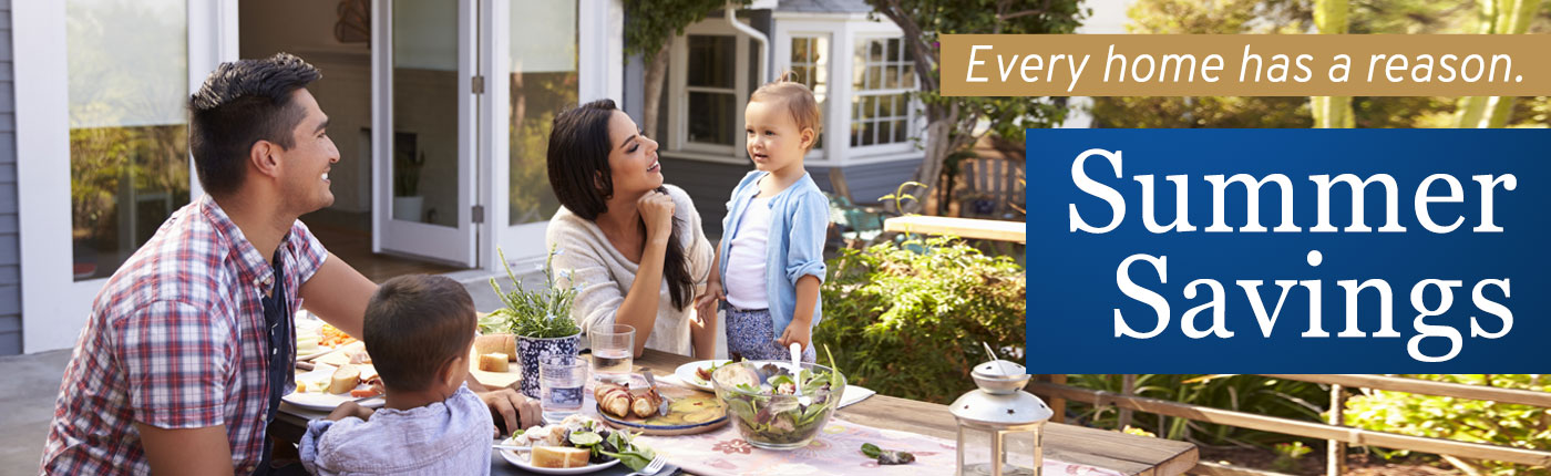 Every home has a reason for a Summer Savings account.