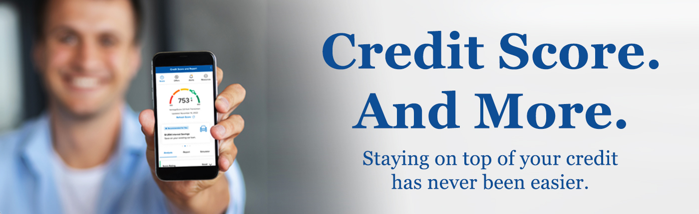 Credit Score. And More. Staying on top of your credit has never been easier.