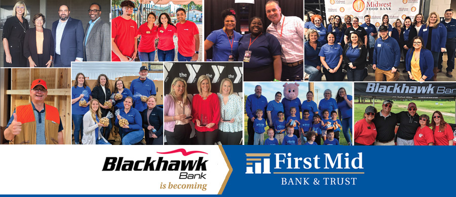 Blackhawk Bank is becoming First Mid Bank & Trust
