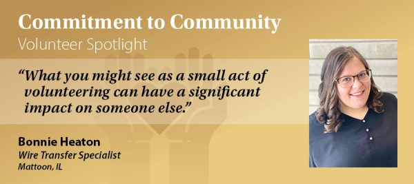 Volunteer Spotlight-Bonnie Heaton